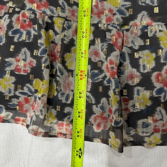 Loft Gray and shimmer PXXS knee length dress NEW - Picture 8 of 8